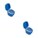 thumbnail image 1 of Guardurnaity Estuche de dentadura ABS, portátil, reutilizable, lavable, Universal, para baño, Hotel, viaje, caja de almacenamiento de falsos, Azul oscuro 2Conjunto, 1 of 6