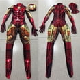 thumbnail image 2 of Disfraz de Iron Man para adultos, disfraz de superhéroe, traje de piel Zentai, traje de fiesta de Halloween, 2 of 4