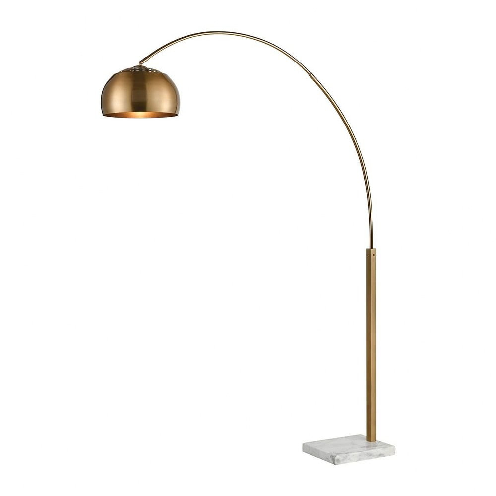 Arched Floor Lamp Silver