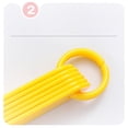 thumbnail image 6 of Plastic Measuring Spoon Set 6 Piece with Graduations Baking Measuring tool DIY Spoons for Cake and Baking,measuring spoons,coffee scoop,Yellow, 6 of 7