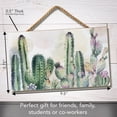 thumbnail image 3 of CounterArt "Cactus" Hanging Wood Wall Sign, 3 of 7
