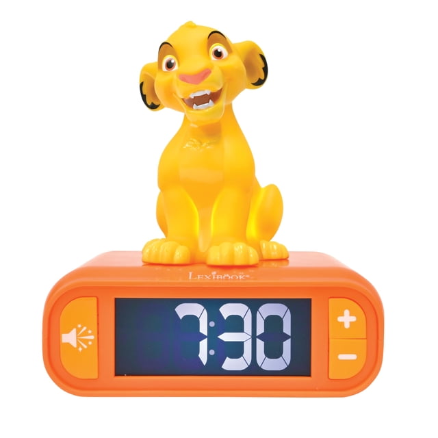 Reloj LexiBook Simba Nightlight Alarm LCD Sounds RL800AN