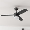 thumbnail image 5 of Honeywell Conifer 42" Black Modern Outdoor Ceiling Fan with Light and Remote Control, Reversible Motor, 5 of 18