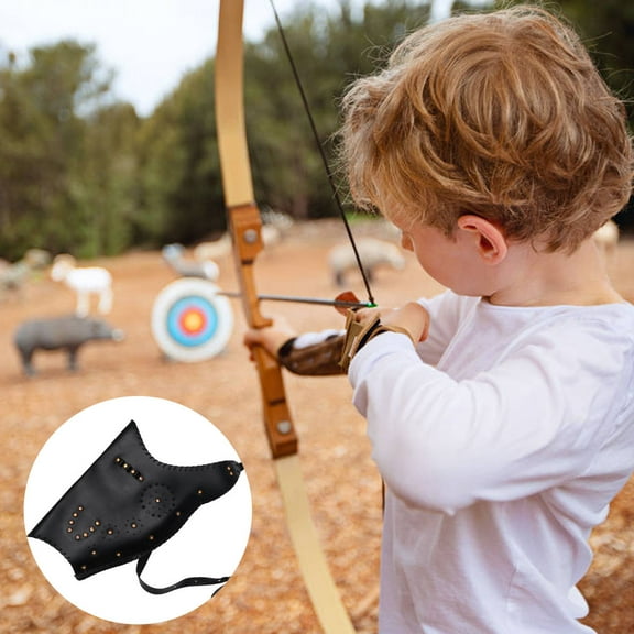 Worgeous Black Leather Arrow Pouch for Storage Handmade and Durable Lightweight Easy to Carry