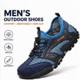thumbnail image 3 of CHICVOMEY Comfortable Sneakers for Men Lightweight Breathable Slip-On Hiking Shoes Non-slip Wear Resistant Outdoor Sneakers Ideal for Summer Beach and Camping, 3 of 8