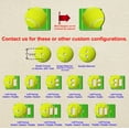 thumbnail image 4 of Off The Wall Plates - Tennis ball - Double Gang Outlet, 4 of 4