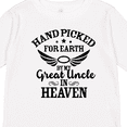 thumbnail image 4 of Inktastic Handpicked for Earth By My Great Uncle in Heaven Boys or Girls Long Sleeve Toddler T-Shirt, 4 of 5
