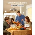thumbnail image 3 of Paquete de 4 luces inteligentes Wi-Fi Smart Switch GHome Alexa/Google, 3 of 9