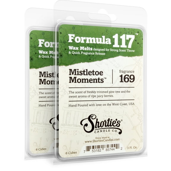 Mistletoe Moments Wax Melts Multi Pack - Highly Scented   Natural Oils - Shortie's Candle Company