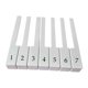 thumbnail image 4 of 7 piezas de tapas de teclas de repuesto para teclado de piano, cubiertas para teclas de teclado de piano, superficie de teclas de material PP. 51 cm, 4 of 9