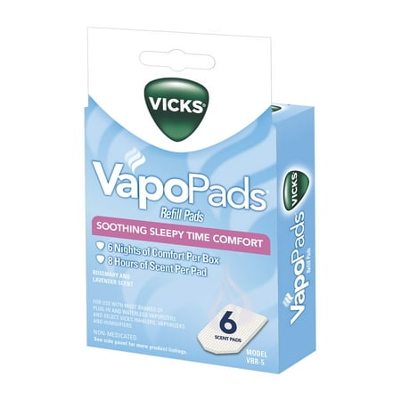 Vicks Pediatric VapoPads 6 Pack, VBR-5-V