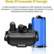 thumbnail image 2 of Meloive Collar de Adiestramiento para Perros Recargable y Resistente al Agua IP67 con 800 m de Distancia con 99 Niveles de vibración, Descarga eléctrica, Modo de Sonido., 2 of 5