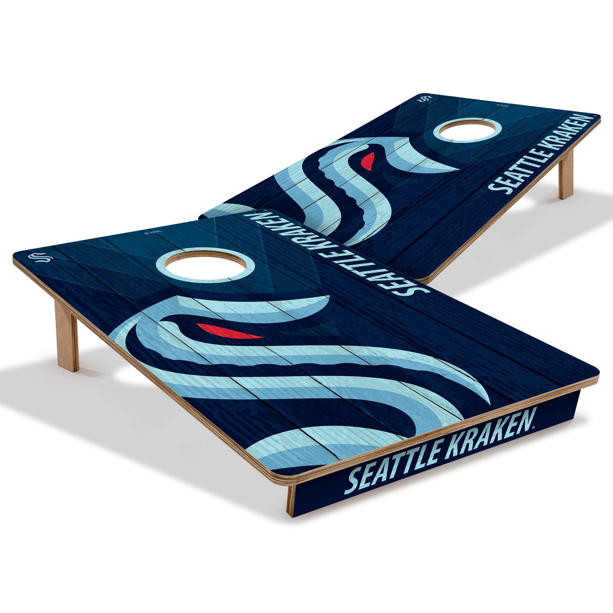 YouTheFan NHL Seattle Kraken 2 x 3 Cornhole Game No Bags