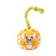 thumbnail image 1 of Juguete interactivo para perros que chirría, de tela suave con relleno de PP, resistente para morder y jugar, para interior y exterior, para cachorros y razas pequeñas y medianas, 1 of 6