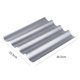 thumbnail image 2 of Kearding Pan Francés Baguette Molde Onda Forma Negro Mostrada plata Kearding HA025968-02, 2 of 6