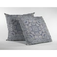 thumbnail image 2 of Amrita Sen Tree of Life 18" Suede Double Sided Zippered Pillow in Yellow/Gray, 2 of 5