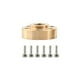 thumbnail image 2 of Tholdsy Conector de rueda de latón, accesorios prácticos impermeables para RC Crawler, pieza de repuesto de coche reutilizable a prueba de óxido, Kits de construcción modelo 6 mm Tholdsy FN011845-01, 2 of 6
