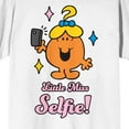 thumbnail image 2 of Mr Men and Little Miss Little Miss Selfie Women's White Short Sleeve Crew Neck Tee-XL, 2 of 3