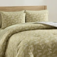 thumbnail image 3 of LammaLoe Twin Comforter Sets, 5 Piece Botanical Bed in a Bag, Reversible Bedding Comforter Set with Sheets, Modern Bed Set, Olive Grove/White, 3 of 6