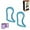 Blue, variant on Yoga Ring for Leg Calves, Stretch Resistance Training Support Massage for Neck, Back, Leg, Calf, Strengthen Chest, Thighs, Arms, Abdominal Core, 2025 New Fitness Circle Fitness Trainer
