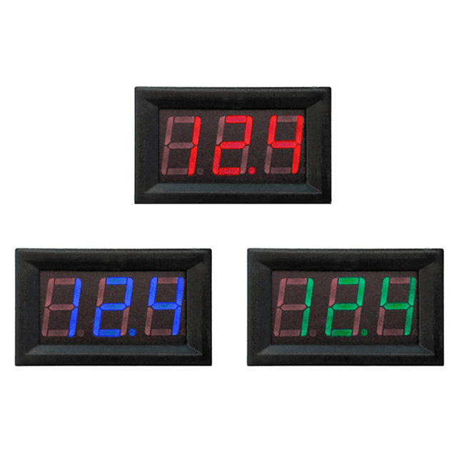 Industrial High Temperature K-Type M6 Thermocouple Thermometer DC12V -30-800℃ Digital Temperature Meter Tester Red
