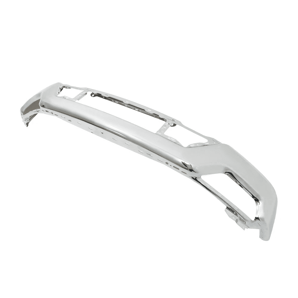 Top Gear Motors Front Bumper for Ford F-150 2021–2023 Chrome Finish Without Sensor Holes ML34-17757-F