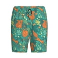 thumbnail image 3 of Yiaed Fall Forest Squirrel for Men's Soft Sleep Pajama Short Lounging Pajama Shorts-Small, 3 of 8