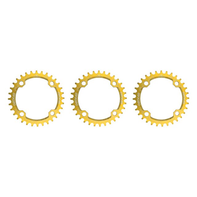 Wosthever Juego de bielas Disco de dientes Bicicleta redonda 32T Bicicletas de montaña de carretera Agujero hexagonal Chainset Ciclismo Piezas Type1 NO1