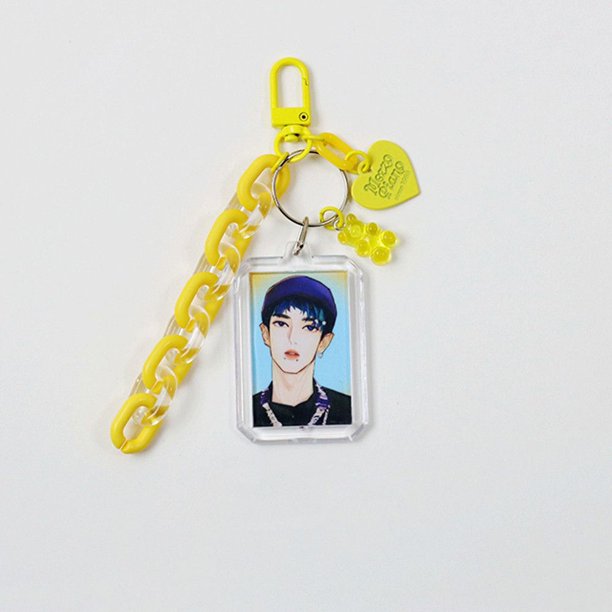 vanes mejor regalo foto llavero pareja regalo kpop id foto proteger caso bolsa llavero marco en blanco llavero bolsa colgante rectángulo insertar fotos coche llavero marco de imagen llavero/multicolor