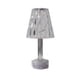 thumbnail image 1 of Lámpara de mesa efecto cristal Ilios Innova diamante USB recargable con 3 modos de luz, 1 of 6