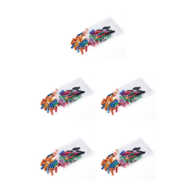 Paquete de 50 cables de freno Yuarrent para bicicleta de montaña tapas traseras de repuesto para cambio de marchas MTB Type5 NO5