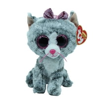 Ty Beanie Boo: Kiki the Cat - Glitter Eyes, Regular Size