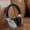 Black, variant on Retro Metal Leather Wireless Headphones, Bluetooth 5.0 Over-Ear Headphones,Supports HFP/A2DP/AVRCP,Glows Thousand Layer Mirror Noise Reduction Designs,Comfortable Wear,Brown