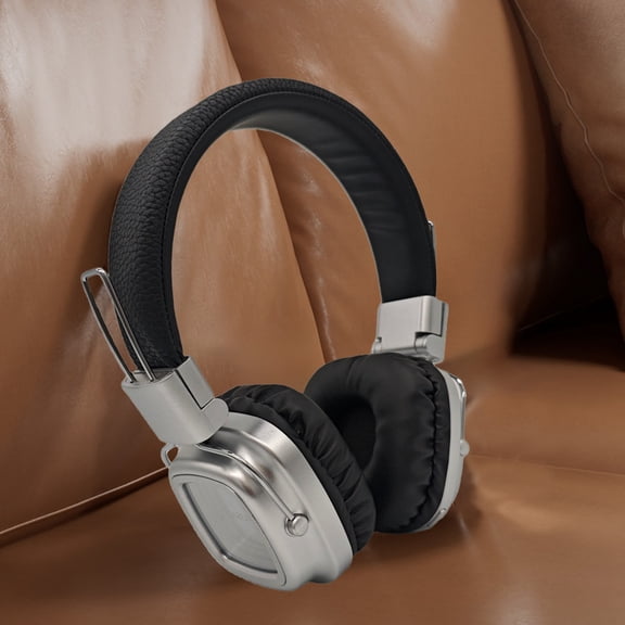 Over-Ear Wireless Bluetooth Headphones, Noise Cancelling, Retros Glow Design, Comfortable Wear, Long Battery Life, Foldable, Immersive Stereo Sound for Home, Travel, Outdoor Entertainment