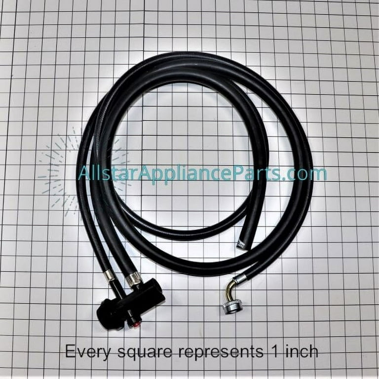 8FT GE Portable Dishwasher Fill & Drain Hose Assembly WD24X10066 w