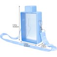 thumbnail image 2 of HOMEMAXS  Drinking Bottle for Sports Camping Sipping Straw Baby Fitness Sky-blue, 2 of 6