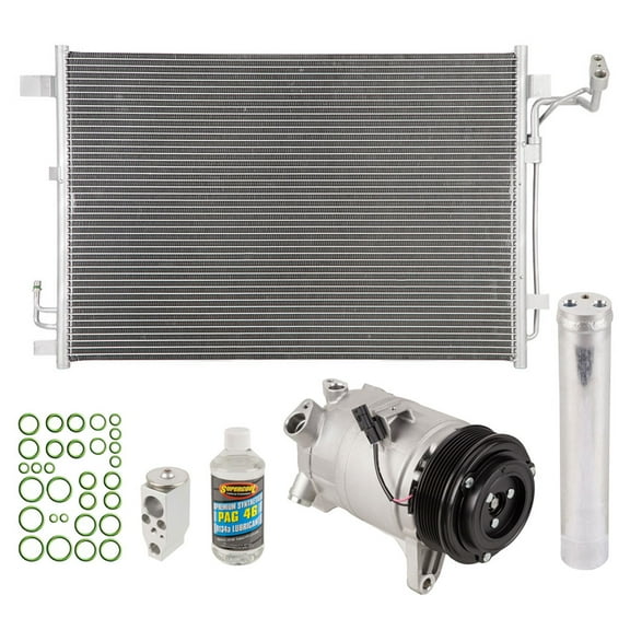 A/C Kit w/ AC Compressor Condenser Drier For Nissan Quest 2011 2012 2013 2014 - BuyAutoParts