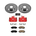 thumbnail image 2 of PowerStop Front Z23 Evolution Sport Brake Pad and Rotor Kit with Red Powder Coated Calipers Fits: DODGE Select Models KC2992, 2 of 2