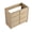 36" Dune Oak Vanity Only, variant on LHSHID 48"Freestanding Bathroom Vanity 3 Soft-Close Cabinet Doors,Plywood,Dune Oak(KD-PACKING)-Excluding Sink