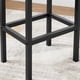 thumbnail image 5 of VASAGLE Taburete de Bar, Taburete Alto, Juego de 2, Industrial, para Cocina, Comedor, Sala de Estar, Marrón Rústico y Negro, 5 of 7