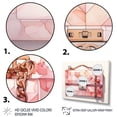 thumbnail image 3 of Designart "Stylish Geometric Bag" Fashion Canvas Wall Art, 3 of 5