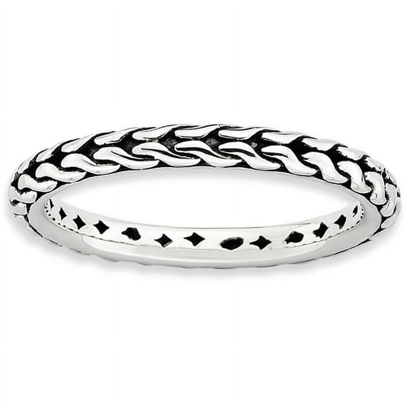 Sterling Silver Antiqued Ring