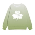 thumbnail image 2 of St.Patrick's Day Agkizg Toddler Baby Girls Summer Tops, Long Sleeve T-shirt for Kids, Toddler Girls Casual Pullover Blouse Tee Children Green Printing Crewneck T Shirts, Sizes 2-3 Years, 2 of 5