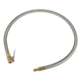 thumbnail image 1 of Unique Bargains Stainless Steel 10cm Air Chuck Inflator Compressor Pump Extension Hose for Car Motorbike Quick Connect, 1 of 7