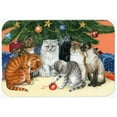 thumbnail image 2 of Cats under the Christmas Tree Kitchen or Bath Mat 24x36 BDBA0345JCMT, 2 of 2