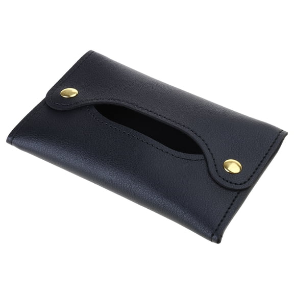 Functional Tissue Dispenser Pouches Portable Tissue Holder Case Sturdy PU Leather Paper Dispenser for Convenience