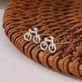 thumbnail image 4 of SUSHANG Bicycle Earrings Fashion Personality Temperament Mini Bike Earrings for Women Jewelry Gifts, 4 of 9
