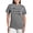 Gray, variant on - Proud Army Aunt Black T Shirt - Womens Comfort Colors® Shirt