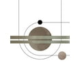 thumbnail image 2 of Artographie Studio 19x24 White Modern Wood Framed Museum Art Print Titled - Abstract Series 03, 2 of 4