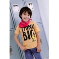thumbnail image 2 of Peanuts Toddler Boys' 3-Pack Short Sleeve T-Shirts Blue Grey Yellow, 2 of 6